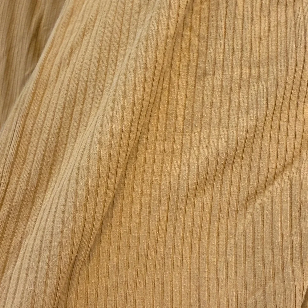 Old Navy Pajama Pant Cropped Sunday Sleep Mustard Yellow Size Medium - Picture 11 of 12